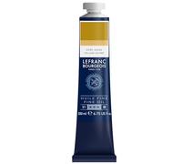 Lefranc Bourgeois - Pintura al óleo fina de calidad, resistente a la luz y de consistencia uniforme, tubo de 200 ml, ideal para lienzos y tableros de pintura, Ocre Amarillo