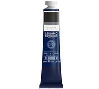 Lefranc Bourgeois - Pintura al óleo fina de calidad, resistente a la luz y de consistencia uniforme, tubo de 200 ml, ideal para lienzos y tableros de pintura, Negro De Marfil