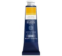 Lefranc Bourgeois - Pintura al óleo fina de calidad, resistente a la luz y de consistencia uniforme, tubo de 40 ml, ideal para lienzos y tableros de pintura, Amarillo Indio