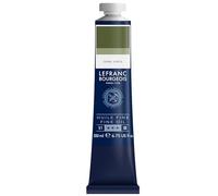 Lefranc Bourgeois - Pintura al óleo fina de calidad, resistente a la luz y de consistencia uniforme, tubo de 200 ml, ideal para lienzos y tableros de pintura, Tierra Verde