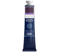 Lefranc Bourgeois - Pintura al óleo fina de calidad, resistente a la luz y de consistencia uniforme, tubo de 200 ml, ideal para lienzos y tableros de pintura, Violeta Dioxacina
