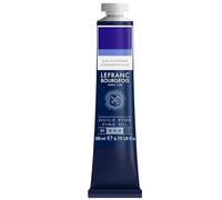 Lefranc Bourgeois - Pintura al óleo fina de calidad, resistente a la luz y de consistencia uniforme, tubo de 200 ml, ideal para lienzos y tableros de pintura, Azul Ultramar
