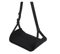 Leg Hammock for Airplane Travel, Footrest with Removable Support Base, Comfortable Feet Hanger, Oxford Cloth & Sponge, Long Flight Must-Have, Travel Accessory, 10,83 x 9,06 pulgadas
