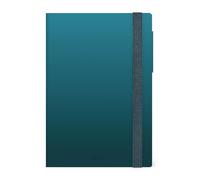 Legami – Agenda diaria 2026-2027, Deep Teal, 16 meses, mediana, 12x18 cm, cierre elástico