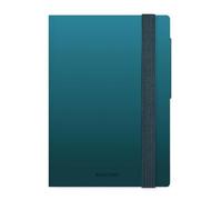 Legami - Agenda diaria 2026-2027, Deep Teal, 16 meses, pequeño, de septiembre de 2026 a diciembre de 2027, cierre con elástico, papel con certificación FSC, con planificador mensual, 9,5 x 13,5 cm