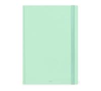 Legami - Agenda diaria Maxi 2026, pastel de menta, 13 meses maxi, cierre con elástico, enero 2026-diciembre 2026 y planificador enero 2027, en papel FSC certificado, 19,5 x 26,5 cm