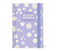 Legami - Agenda fotográfica diaria 2026-2027, Daisy, 16 meses, mediano, de septiembre de 2026 a diciembre de 2027, cierre con goma elástica, papel con certificación FSC, 12 x 18 cm