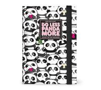Legami - Agenda fotográfica diaria 2026-2027, Panda, 16 meses, mediano, de septiembre de 2026 a diciembre de 2027, cierre con goma elástica, papel con certificación FSC, 12 x 18 cm