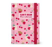 Legami - Agenda fotográfica diaria 2026-2027, Teddy Bear Pink, 16 meses, mediano, de septiembre de 2026 a diciembre de 2027, cierre con goma elástica, papel con certificación FSC, 12 x 18 cm