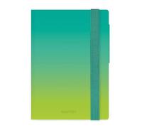 Legami - Agenda semanal 2026-2027, Shades of Green, 16 meses, pequeño, septiembre de 2026 - diciembre de 2027, cierre con elástico, papel con certificación FSC, con planificador mensual, 9,5 x 13,5 cm