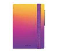 Legami - Agenda semanal 2026-2027, Sunset Vibes, 16 meses, pequeño, septiembre de 2026 - diciembre de 2027, cierre con elástico, papel con certificación FSC, con planificador mensual, 9,5 x 13,5 cm