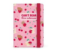 Legami - Agenda semanal con bloc de notas 2026-2027, Teddy Bear Pink, 16 meses, pequeño, diario septiembre de 2026 - diciembre de 2027, cierre con goma elástica, certificación FSC, 9,5 x 13,5 cm
