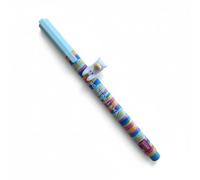 Legami - Bolígrafo de gel con animal decorativo - Lovely Friends, tema Llama, evita el rodado, tinta Sky Blue, animal extraíble y recombinable, punta 0,5 mm