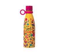 Legami - Botella térmica Hot&Cold, Butterfly, cierre hermético, 12 horas de bebidas calientes, 24 horas de bebidas frías, asa de silicona extraíble, de acero inoxidable, sin BPA, 500 ml