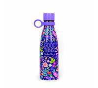 Legami Botella térmica Hot&Cold Flowers acero inox cierre hermético 12h caliente 24h frío 500 ml