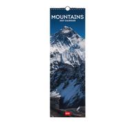 calendario 2027 pared 16x49 mountains legami