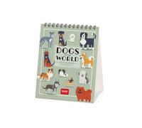 calendario 2027 sobremesa dogs of the world legami