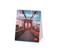 Legami - Calendario de Mesa 2027, New York, 12 meses, 5 cm