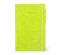 Legami - Cuaderno de puntos My Notebook, Chartreuse, Medium, papel FSC certificado, 192 páginas, tapa blanda, cierre elástico, doble marcador, 13 x 21 cm