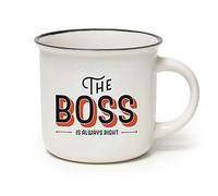 Legami Taza Cup-Puccino The Boss porcelana 350 ml multicolor