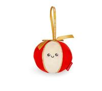 Legami - Decoración navideña de Peluche Oh-Oh-Ornaments, Ball, Bola de Navidad, para Colgar en el árbol, de poliéster, 9 x 10 x 4 cm