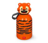 Legami Botella de agua para niños BFF Tiger – Acero 18/8 doble capa, 12h/24h, 310 ml