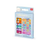 Legami Juego de 6 mini subrayadores - Teddy's Superpower