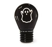 Legami - Lámpara de Mesa en Forma de Bombilla, recargable con Cable USB, inalámbrica, Ficción de Bombilla, Tema Ghost, 6,8 x 10,3 cm