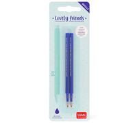 LEGAMI Lovely Friends - Juego de recambio de tinta azul, diámetro de punta de 0,5 mm, juego de 2
