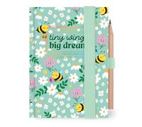 Legami - Mini Agenda 2027, Bee, 12 meses, 7 x 10 cm
