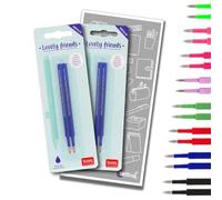 Legami - Recambios para bolígrafos para amigos encantadores con sobre Tinte Ink (azul (paquete doble)