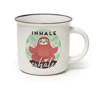 Legami -Taza Cup-puccino, Tema Sloth, Porcelana New Bone China, Take a Break Collection, multicolor, 350 ml de Capacidad