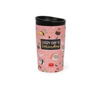 Legami – Taza térmica Hot&Cold Sushi Cat, acero inoxidable, cierre hermético 275 ml