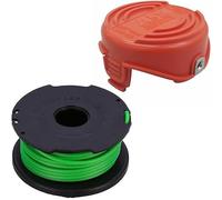 LegendTech Líneas de carretes de recortadora y cubiertas de tapa de carrete naranja para desbrozadora GL7033 GL9035