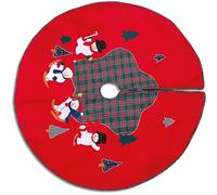 Legler Small Foot Manta de Navidad, Tela, Multicolor, 1 Unidad