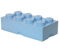 Lego 40041736 - Caja de almacenamiento con forma de pieza Lego gigante, color azul claro [importado de Alemania]