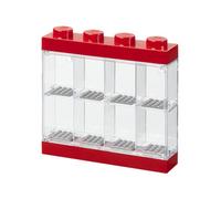 LEGO Caja de almacenaje para minifiguras Diseño de ladrillo 8 Rojo (Room Copenhagen #40650001)