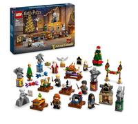 LEGO Harry Potter Calendario de Adviento 2024 Juguete de Fantasía Inspirado en Hogwarts, Juego de Aventuras, 7 Minifiguras, 16 Maquetas, Regalo Pre-Navideño para Niñas y Niños de 8 Años o Más 76438