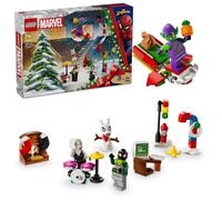 LEGO Marvel Calendario de Adviento 2024 Spider-Man Juguetes de Construcción de Superhéroes con Minifiguras para el Juego de rol, Regalo Pre-Navideño para Niños y Niñas de 7 Años o Más 76293