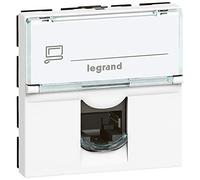 Legrand 0 765 64 RJ-45 Color blanco - Toma de corriente