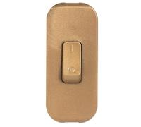 legrand 040193E Interruptor Estrecho de Paso para Lámpara, 250 V, Oro