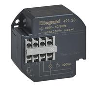 Legrand 049120 - Telerruptor unipolar, aceptado, 50 mA, 10 AX, 230 V, 50 Hz a 60 Hz