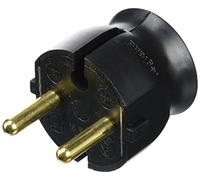 Legrand, 050184 Bases y clavijas - Enchufe extraplano, potencia máxima de trabajo de 3680W y 16A a 230V, color negro