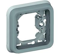 Legrand - 069681 placa 1 elem. gris plexo ii comp. Ref. 6565140452