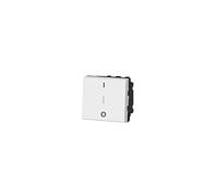 Legrand 077050L - Pulsador para 1 o varias persianas enrollables, 500 W, color blanco