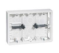 Legrand 080276 Marco protuberancia profundidad 46mm mosaico para 2x6, 2x8 o 2x3x2 módulos y soporte