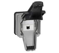 Legrand 090467 - Enchufe impermeable (categoría 6, FTP, Plexo, IP66, RJ45, Gris