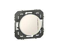 Legrand 095203 - Interruptor o Va y Viente con indicador de testigo Dooxie, 10 AX, 250 V, color blanco