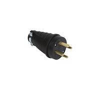 Legrand 096934 - Enchufe macho con toma de tierra (goma, 4 pines, 20 A)