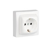 legrand 097380 Base de Enchufe Montaje En Superficie, 3680 W, Blanco